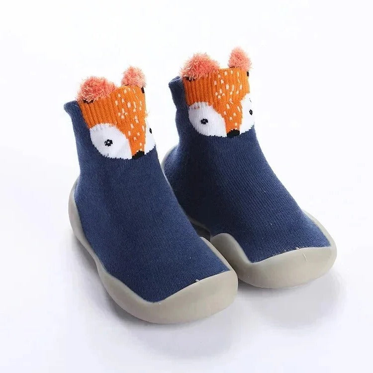 Children's Soft Sole Shoe Socks - alternate angle