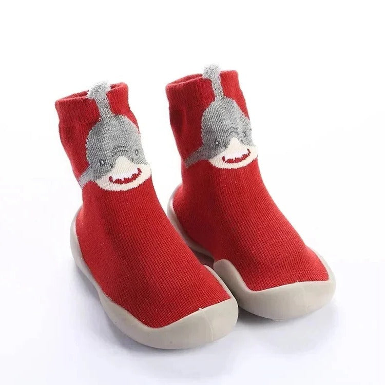 Children's Soft Sole Shoe Socks - detail