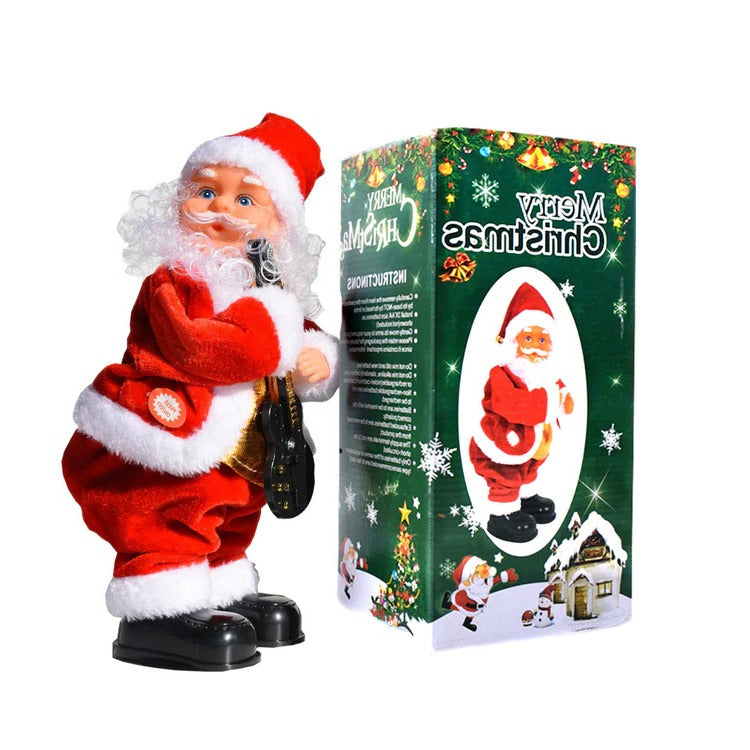 Climbing Santa Holiday Display Toy - detail