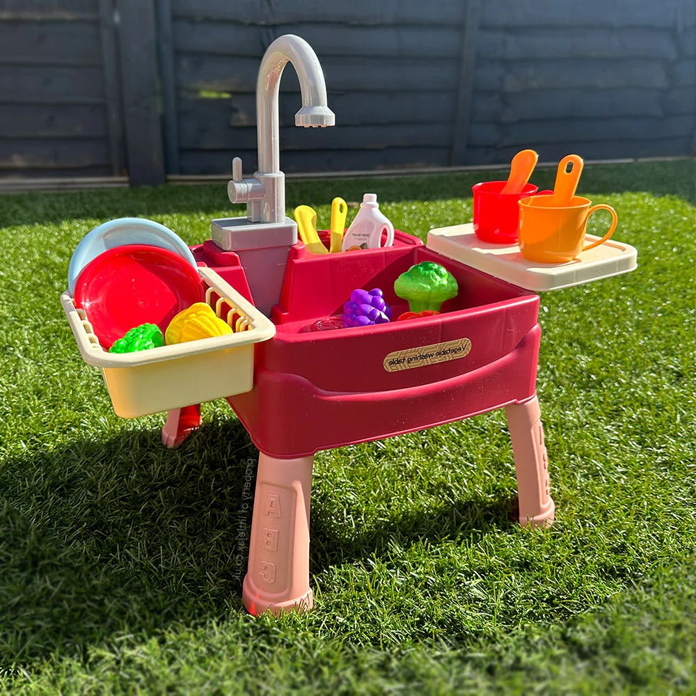 Children's Indoor/Outdoor Standing Sink - alternate angle