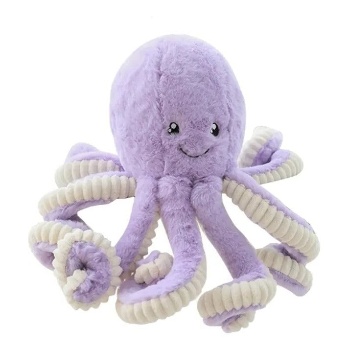 Giant Octopus Plush Stuffed Animal - detail