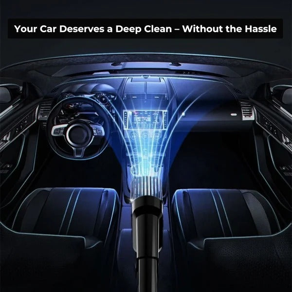 Cordless Car Vacuum Cleaner - in use