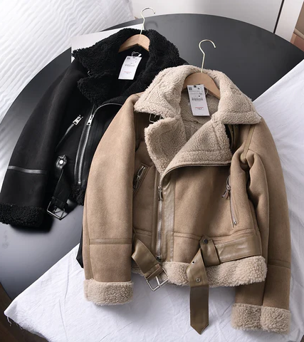 Edge leather jacket - alternate angle