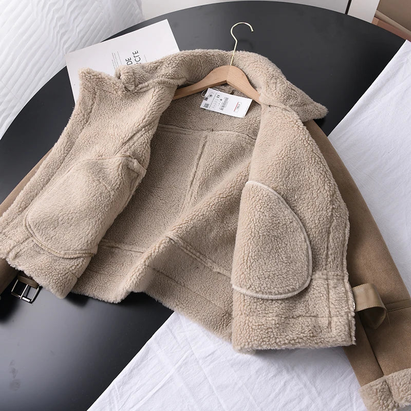Edge leather jacket - detail