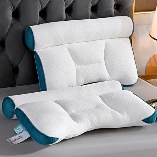 Ergonomic Goose Down Pillow, Cervical Support Comfort Down Pillow,