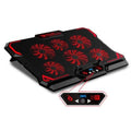 Gaming Laptop Cooling Pad - 6 LED Fans, Up to 17in - alternate angle