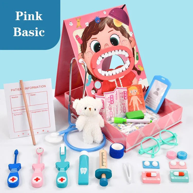 Children's Dentist Role-Play Kit - alternate angle