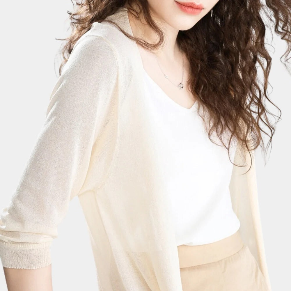 Elegant and Lightweight Women's Vest - alternate angle