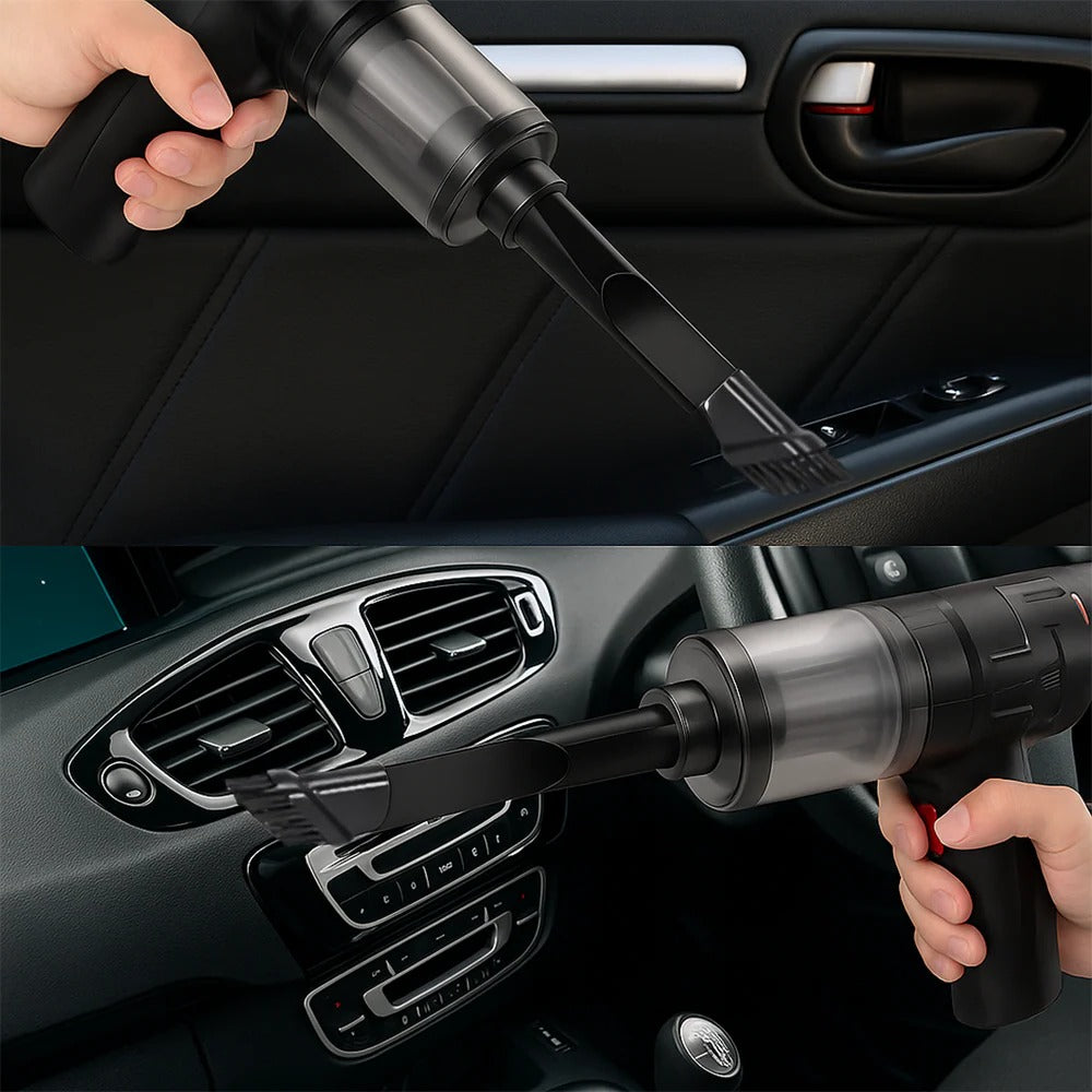 Cordless Car Vacuum Cleaner - 95000Pa Suction, Lightweight & Powerful Handheld - alternate angle