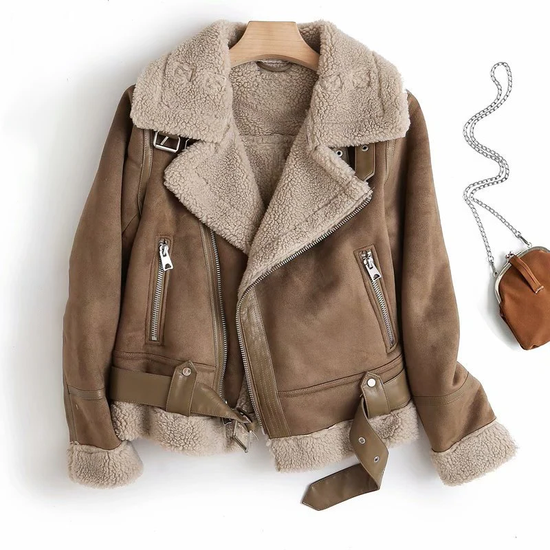 Edge leather jacket