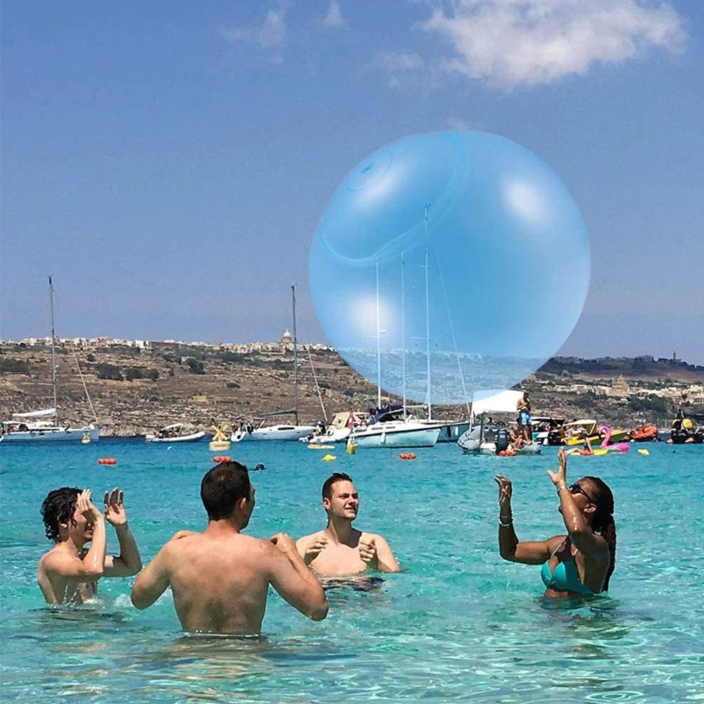 Giant Inflatable Bubble Ball - in use
