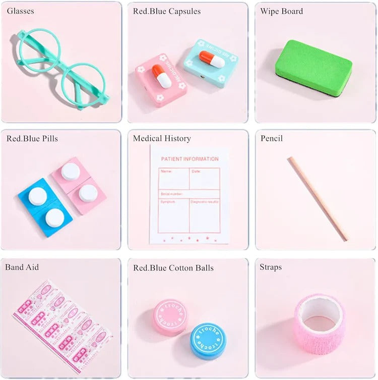 Children's Dentist Role-Play Kit - alternate angle