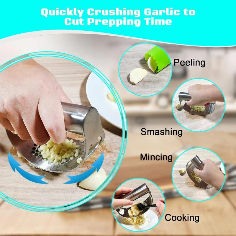 Garlic Press Rocker Set - alternate angle