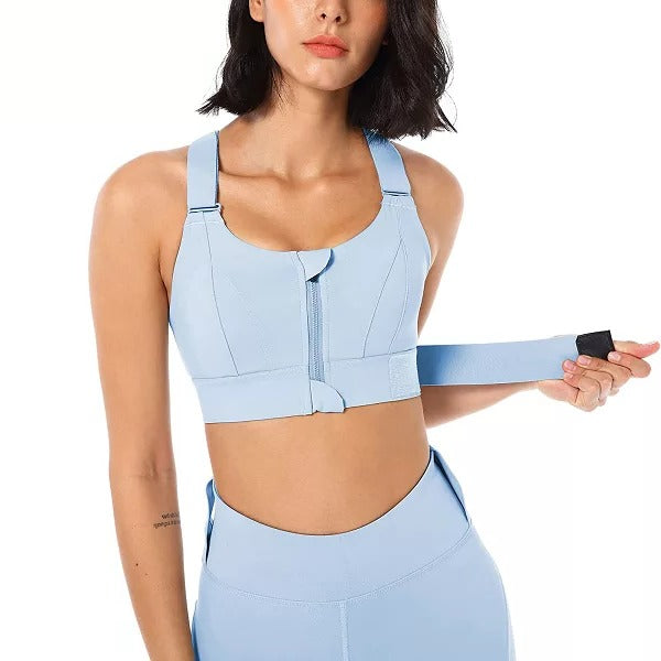High Support Sports Bra - in use