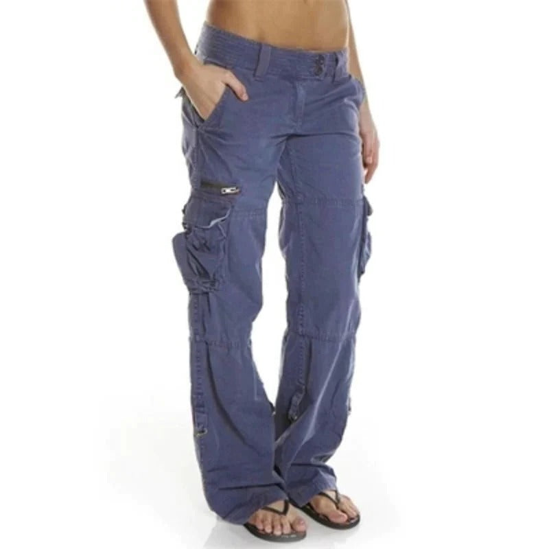 Cargo Pants With Pockets For Women - alternate angle