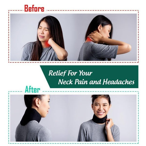 Heated Magnetic Neck Wrap - alternate angle