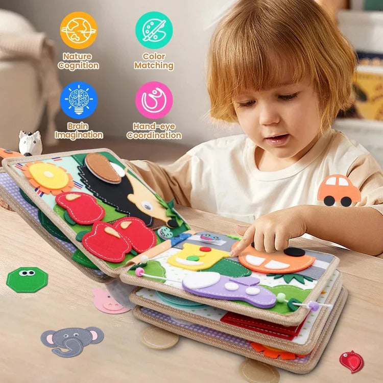 Children's Sensory Activity Story Book - alternate angle
