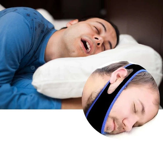 Full Head Chin Strap for Snoring Relief | Sleep Apnea Support
