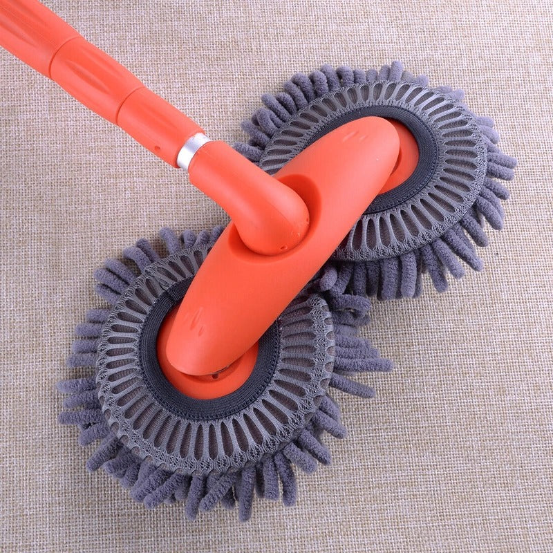 Car Wash Brush with Rotating Head - alternate angle