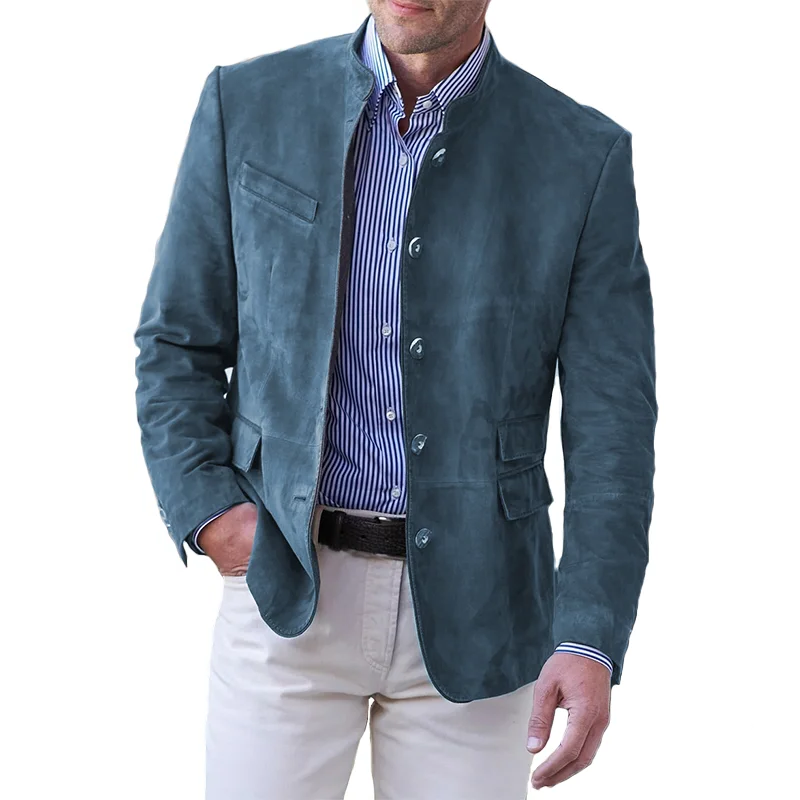 Classic button-down jacket for men - alternate angle