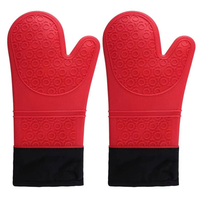 Heat-Resistant Oven Gloves - alternate angle