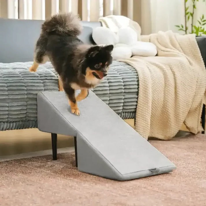 Convertible Pet Ramp and Folding Step Stool - in use