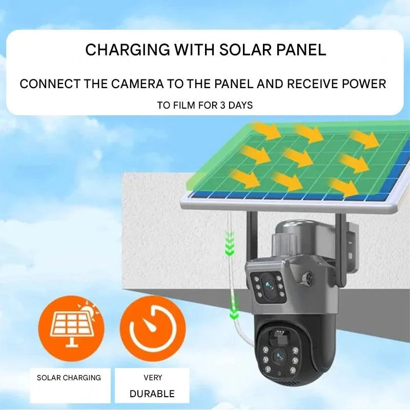 DualGuard 4K Wireless Security Camera - detail