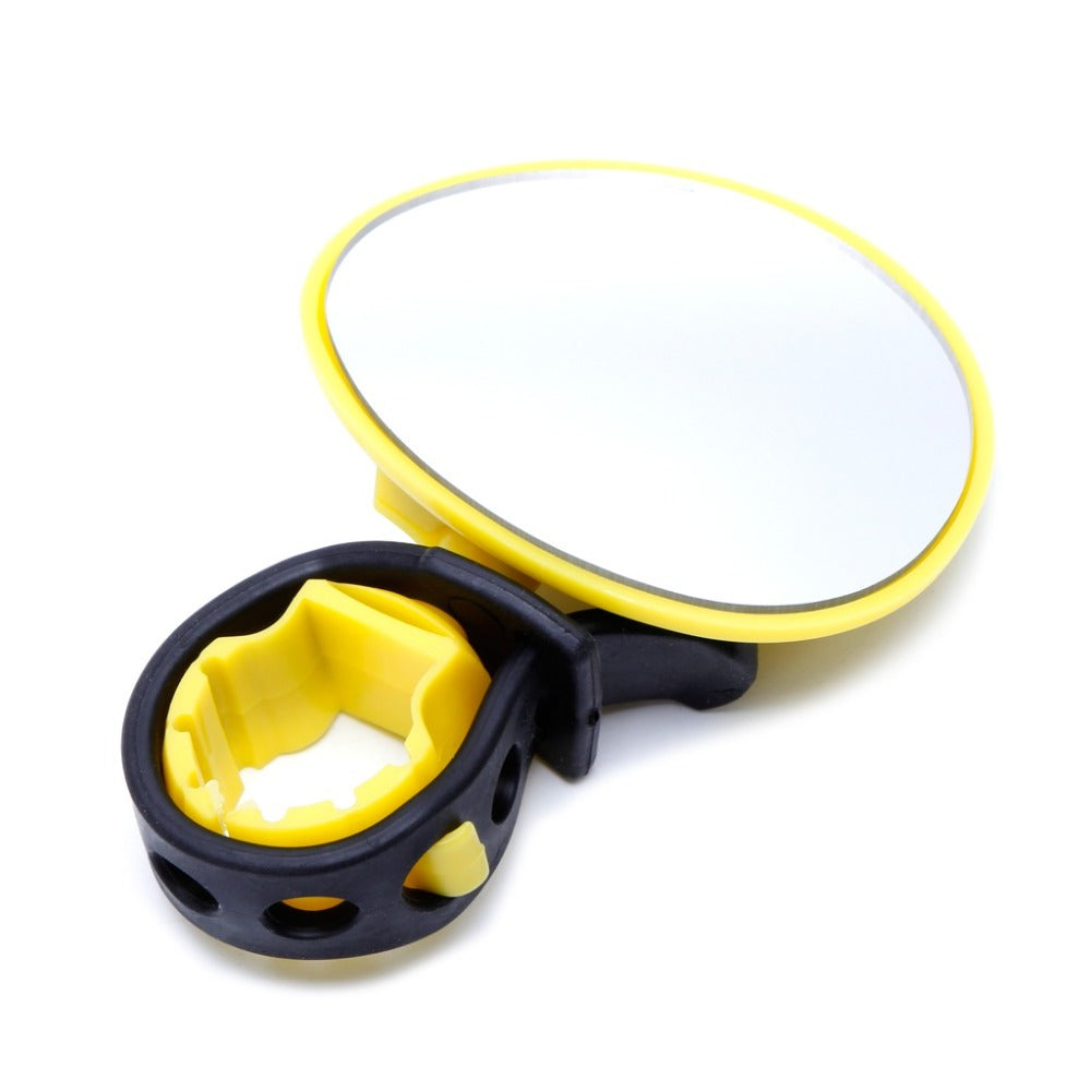 Bicycle Handle Bar Mirror - in use
