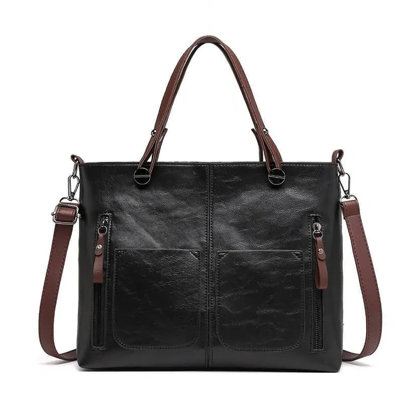 Elegant Leather Bag - detail