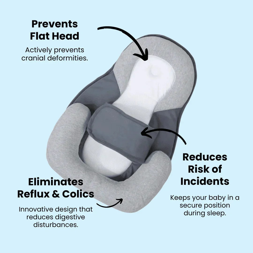 Anti-Spit-Up Infant Pillow - detail
