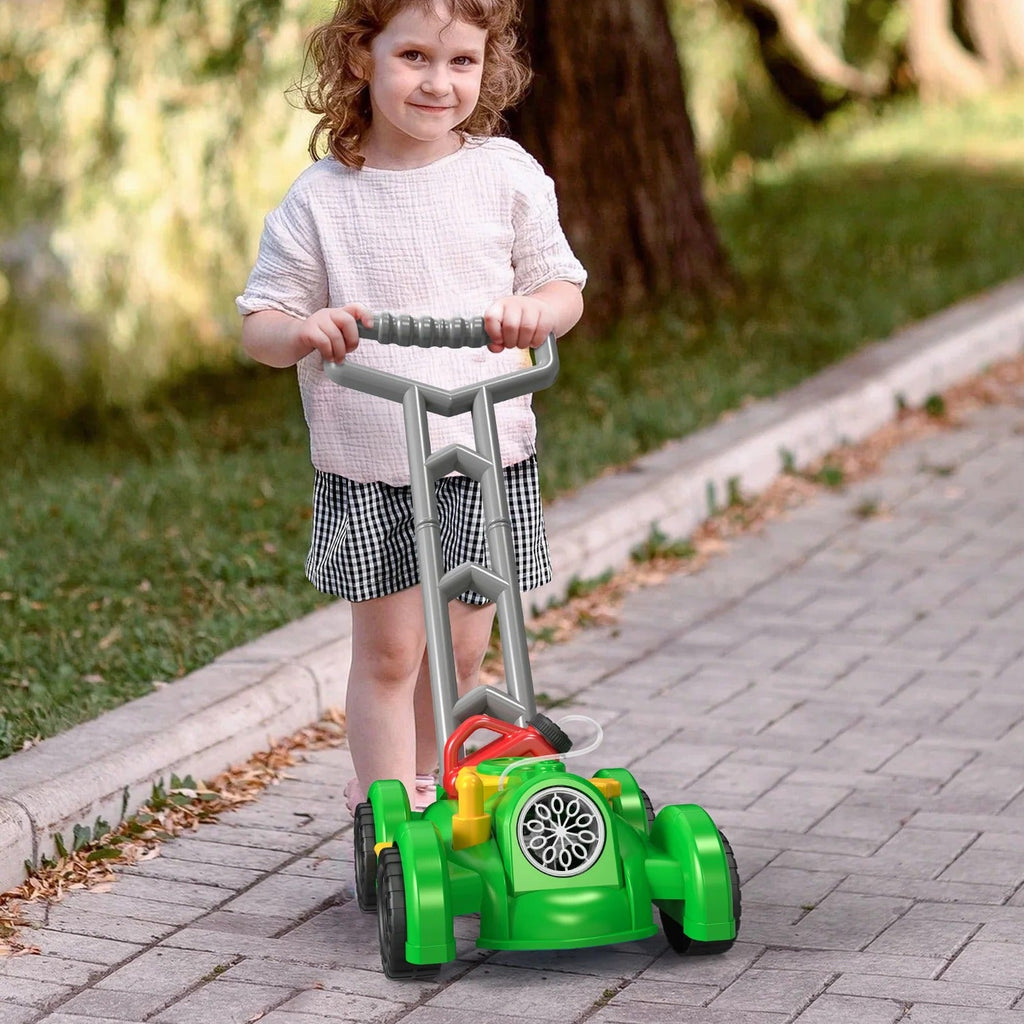 Bubble Lawn Mower Toy - detail