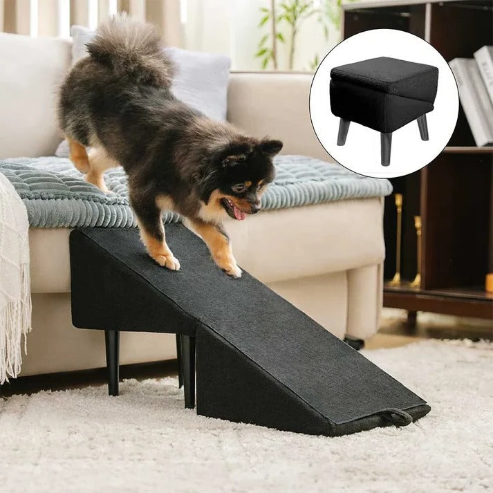Convertible Pet Ramp and Folding Step Stool - detail
