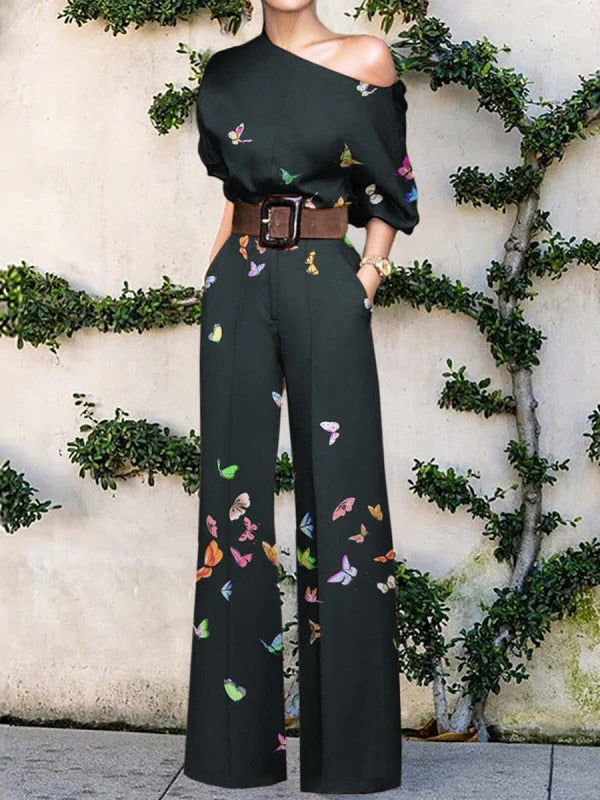 Elegant and modern women's overall, ideal for spring - alternate angle