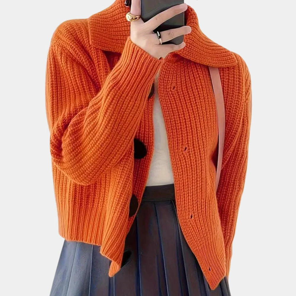 Elegant ladies cardigan - alternate angle