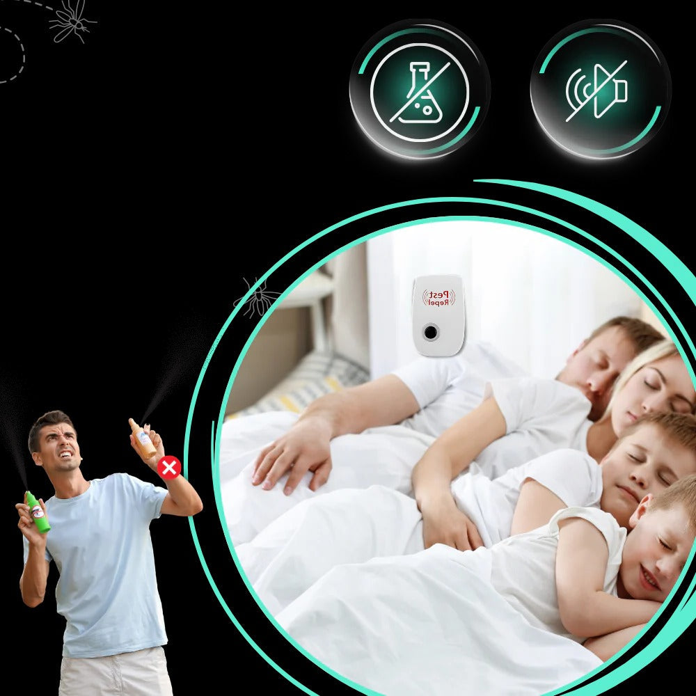 Energy Efficient Ultrasonic Pest Repeller - detail