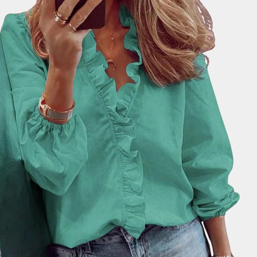 Elegant and Trendy Women's Blouse - detail