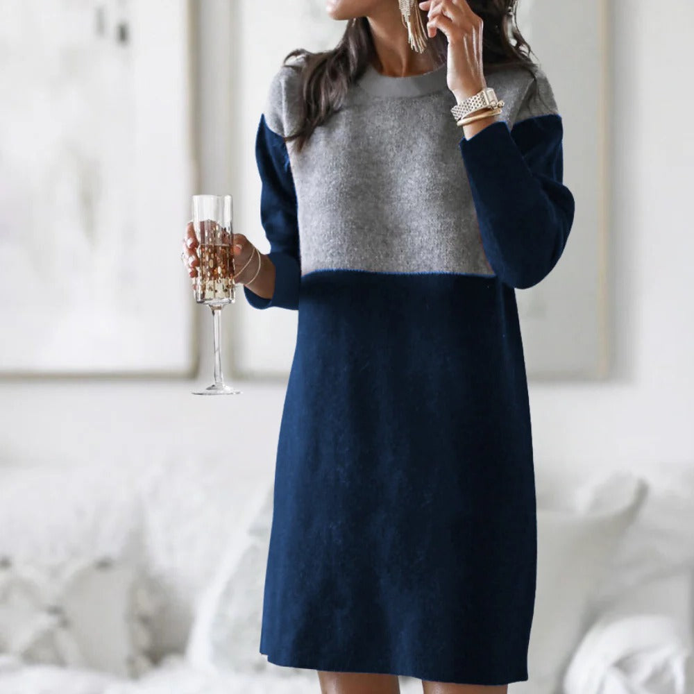 Elegant Winter Dress for Women - detail