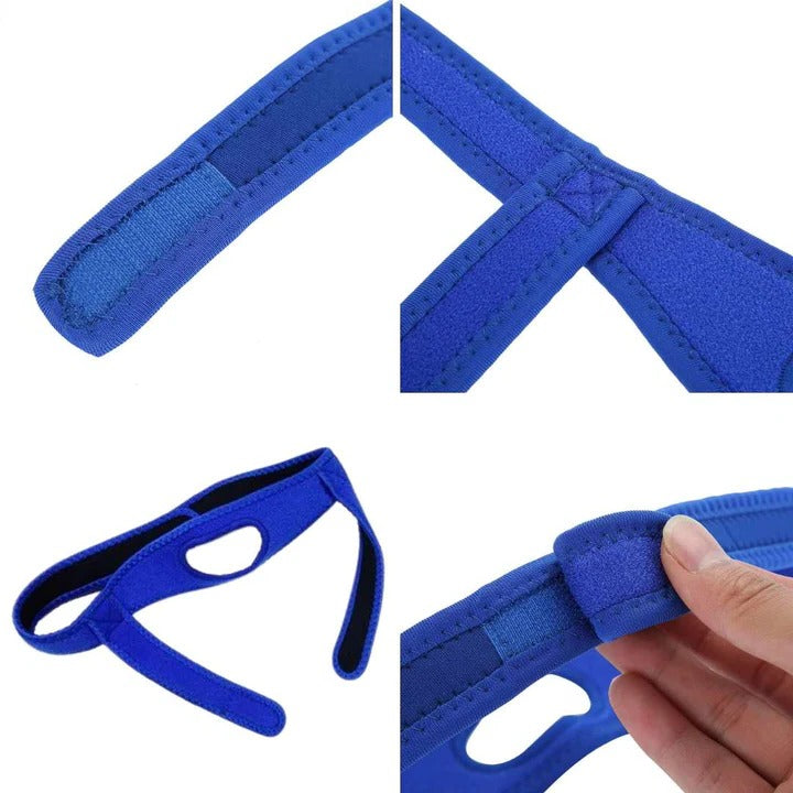 Full Head Chin Strap for Snoring Relief | Sleep Apnea Support - detail