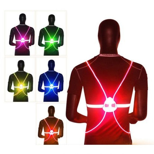 360 degrees Reflective LED Flash Night Vest - alternate angle