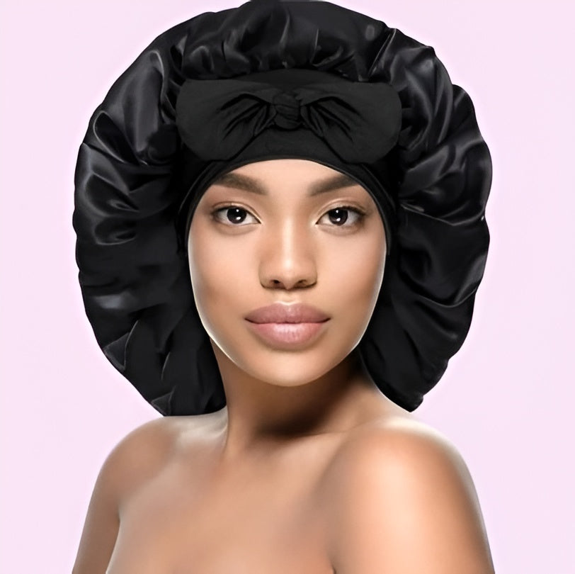 All-Night Silk Bonnet - alternate angle