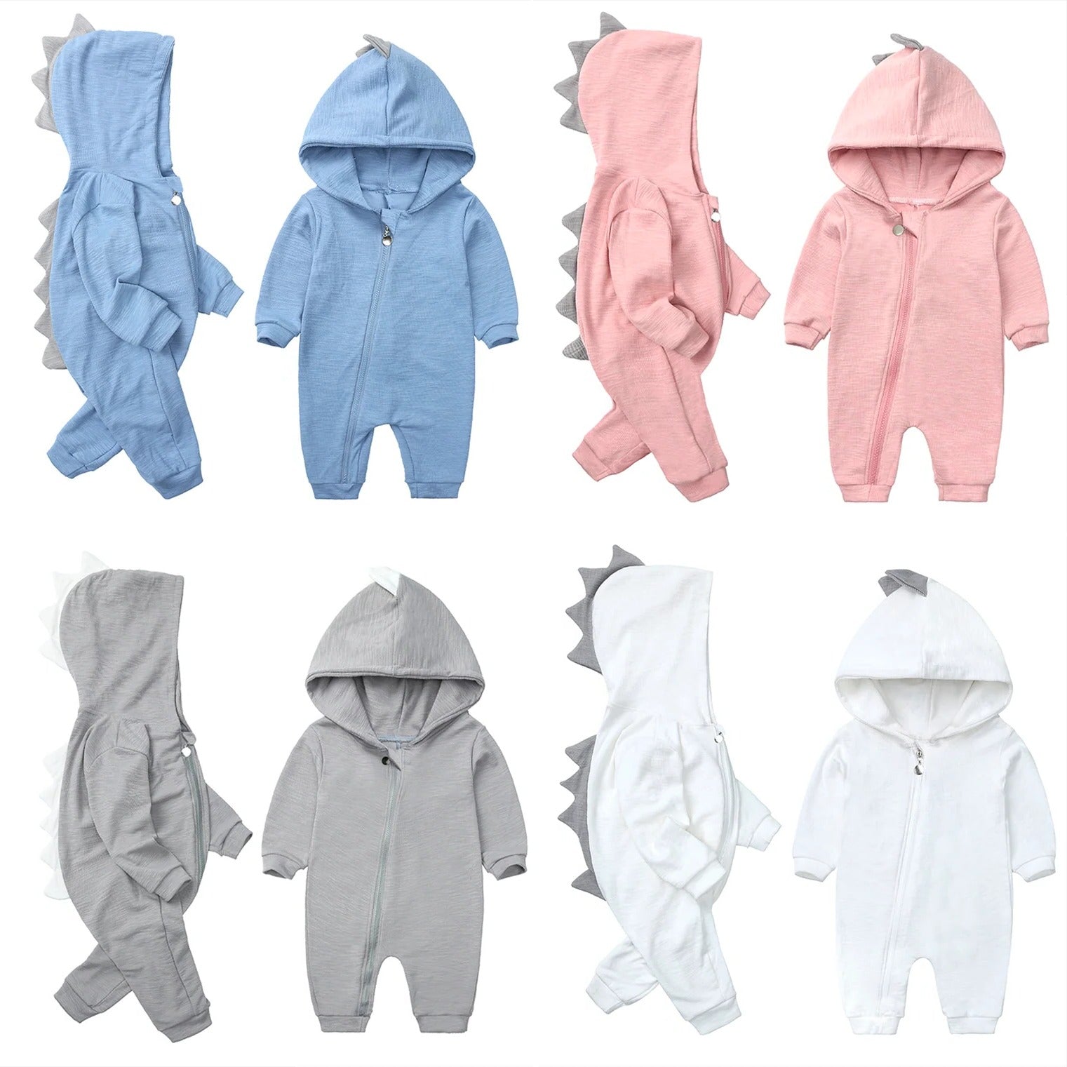 Dinosaur Baby Onesie - detail
