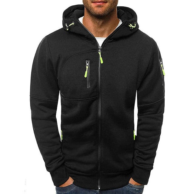 High-Quality Men's Hoodie - alternate angle