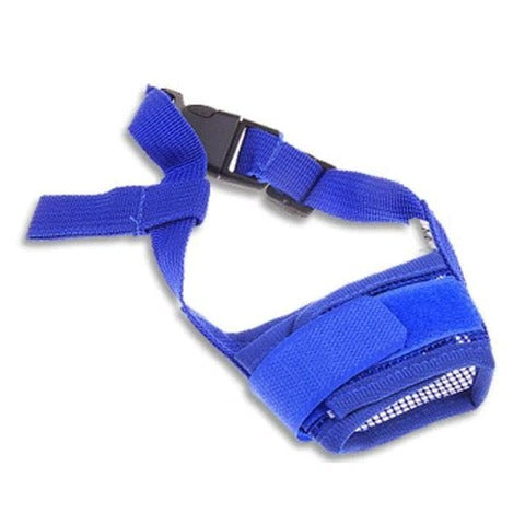 Adjustable Soft Dog Biting Muzzle Mouth Cover - detail