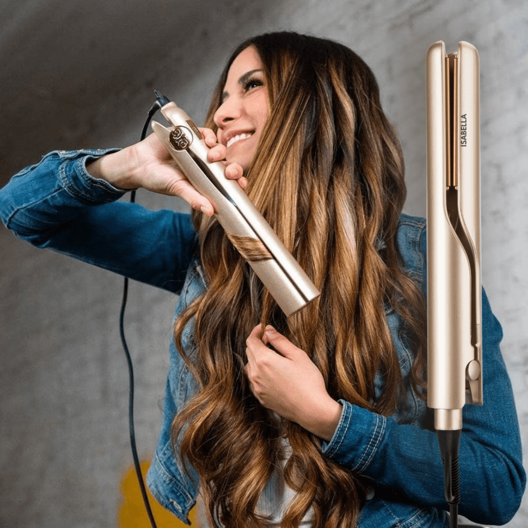 2-in-1 Professional Hair Styler & Curler