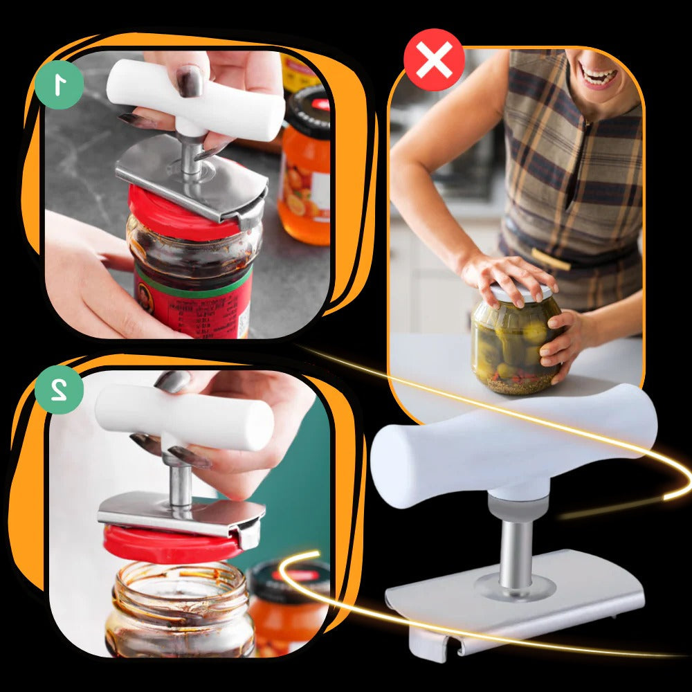 Bottle Jar Opener - in use