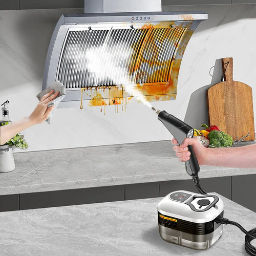 2500W High Pressure Steam Cleaner with Gloves - alternate angle