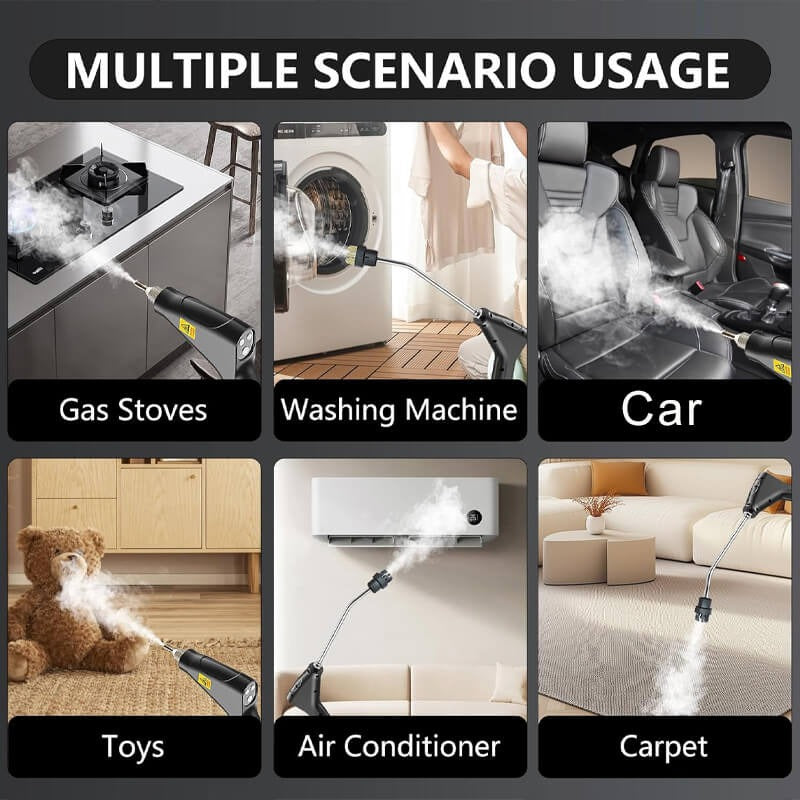 2500W High Pressure Steam Cleaner with Gloves - detail