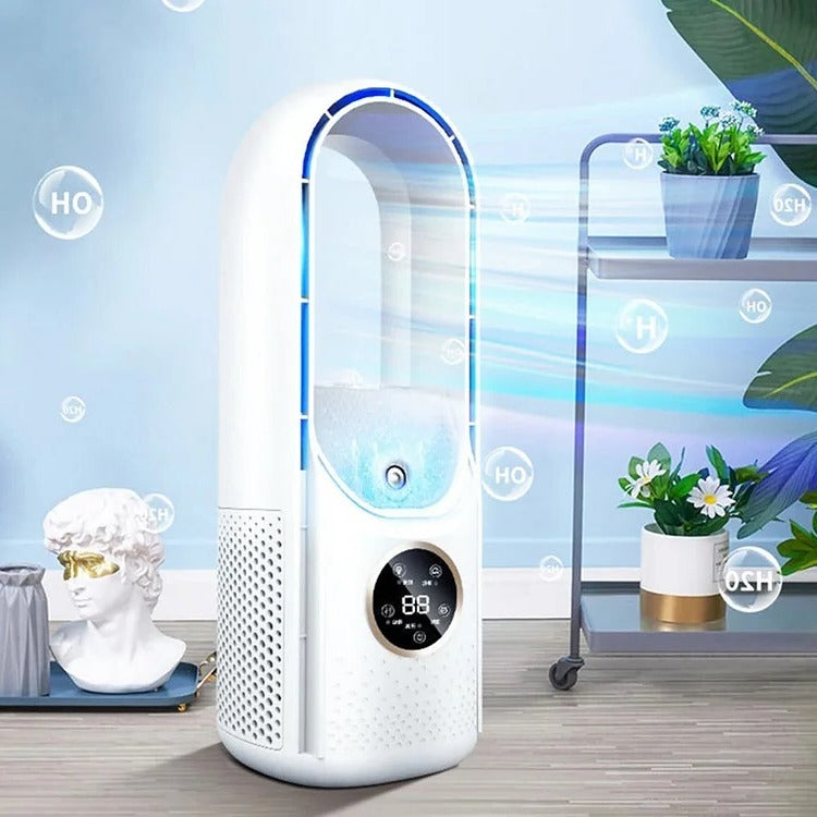 Blade-Free Silent Portable Air Conditioner for Home and Office - detail