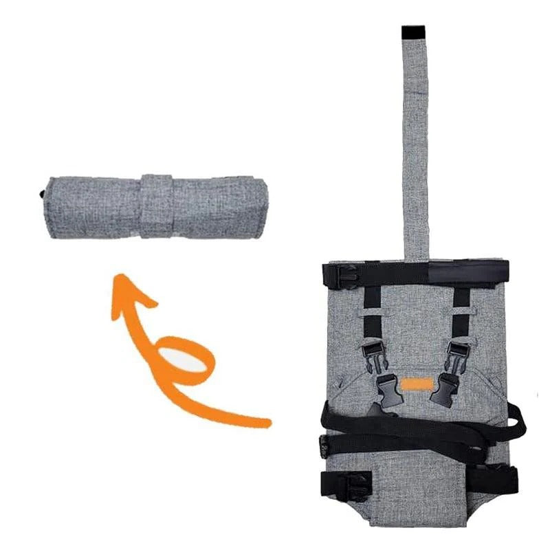 Compact Travel High Chair with Adjustable Harness - detail