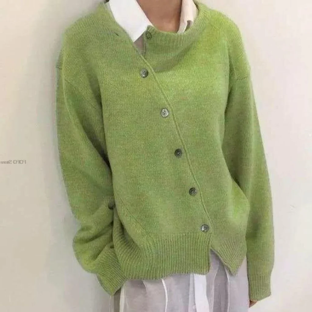 Cashmere Jacket With Button Details - alternate angle